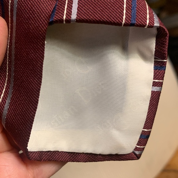 70’s DIOR VINTAGE JORDAN MARSH STRIPED NECKTIE - Picture 6 of 12